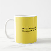 90:10 Klassische Tasse (Links)