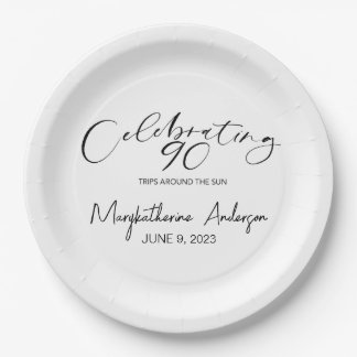 90 Ausflüge rund um die Sun Birthday Party Pappteller