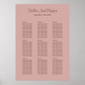 90 Cinnamon Rose Hochzeitskarte Poster (Vorne)