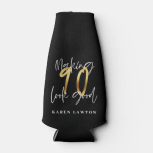 90 cooler gut aussehen als Geburtstagsflasche Flaschenkühler