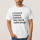 90 Day Fiance Larissa & Coltee Ampersand T-Shirt (Vorderseite)