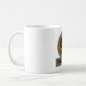 90 die Legenden-Geburtstags-Entwürfe Kaffeetasse (Links)