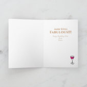 90 Fabulous Funny Ethnic 90. Geburtstag Cartoon Karte (Innenseite)