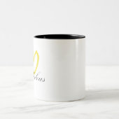 90 & Fabulous Zweifarbige Tasse (Mittel)