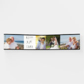 90. Geburtstag 4 Foto Strip Personalisiert Banner (Horizontal)
