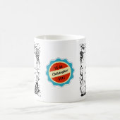 90. Geburtstag 90 Jahre Vintager Wein Persönlich Kaffeetasse (Mittel)