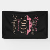 90. Geburtstag besser mit Alter Banner (Horizontal)