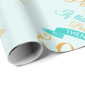 90. Geburtstag besser mit Alter Geschenkpapier (Rolleneckpunkt)