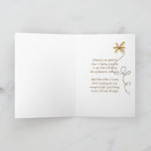 90. Geburtstag Daisy Bouquet Karte (Innenseite)