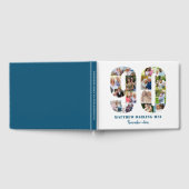 90. Geburtstag denken Sie daran, wenn Zahl Foto Co Gästebuch (Voll)