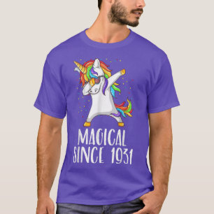 90. Geburtstag, Einhorndab, Magisch seit 1931 T-Shirt