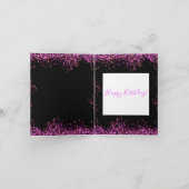 90. Geburtstag Feiertagskarte (Innenseite)