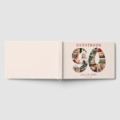 90. Geburtstag Foto Collage Meilenstein Gästebuch (Voll)