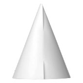 90. Geburtstag Foto personalisiert-Schwarz-Mono Partyhütchen (Rückseite)