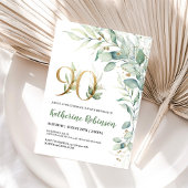 90. Geburtstag für ihren Erwachsenen Geburtstag ei Einladung