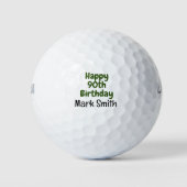 90. Geburtstag Golfball (Vorderseite)