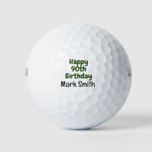 90. Geburtstag Golfball