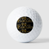 90. Geburtstag Golfball (Vorderseite)