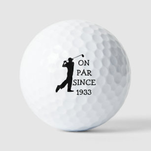 90. Geburtstag Golfer Funny Happy Vater Par Sport Golfball