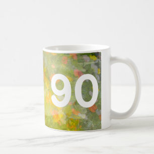 90. Geburtstag Kaffeetasse