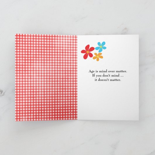 90. Geburtstag Karte (Innenseite)