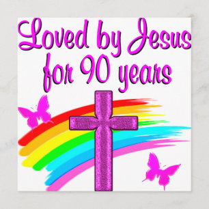 90. GEBURTSTAG KARTE