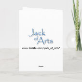 90. Geburtstag Karte (Rückseite)