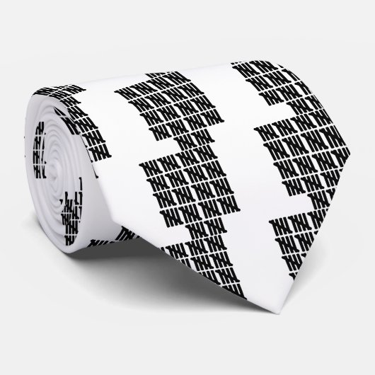 90. Geburtstag Krawatte (Gerollt)