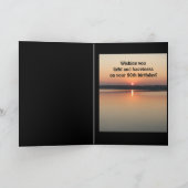 90. Geburtstag Lass Deinem Zitat zur "Light Shine Karte (Innenseite)