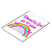 90. GEBURTSTAG NOTIZBLOCK (Linke Seite)