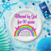 90. GEBURTSTAG PAPPTELLER (Party)