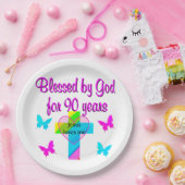 90. GEBURTSTAG PRAYER PAPPTELLER (Party)