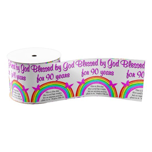 90. GEBURTSTAG RIPSBAND (Spule)