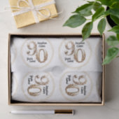 90. Geburtstag Seidenpapier (Geschenk)