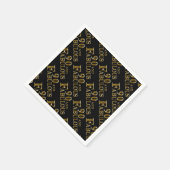 90. Geburtstag Serviette (Ecke)