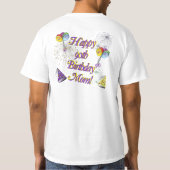 90. Geburtstag T-Shirt (Rückseite)