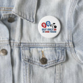 90-Geburtstags-Entwurf Button (Beispiel)