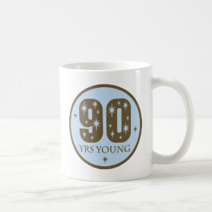 90. Geburtstags-Geschenk-Ideen Kaffeetasse