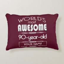 90. Geburtstags-Weltgut fabelhaftes dunkelrotes