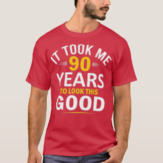 90. Geburtstagsdesign, 90 Jahre alt, 90 Jahre alt T-Shirt