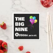 90. Geburtstagsfeier Alter Spaß Serviette (Beispiel)