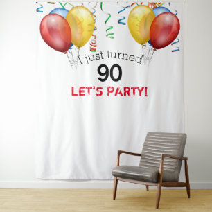 90. Geburtstagsgeschenk, Foto Prop. Wandteppich