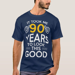 90. Geburtstagsgeschenk hat mich 90 Jahre alt, 90 T-Shirt