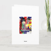 90. Geburtstagskarte mit niedlichen Mondgebläse, Karte (Rückseite)