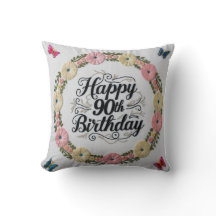 90. Geburtstagskissen: Ein Sake von Cherishe