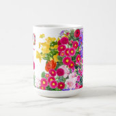 90. Geburtstagsparty - BlumenBouquet 90 Jahre Kaffeetasse (Mittel)