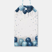 90. Geburtstagsparty Danke Geschenkanhänger (Rückseite)