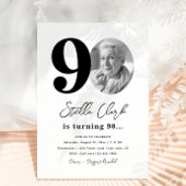 90. Geburtstagsparty Einladung | 90. Geburtstag