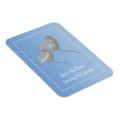 90. Geburtstagsparty Save the Date Magnet (Rechte Seite)