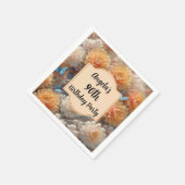 90. Geburtstagsparty Serviette (Ecke)